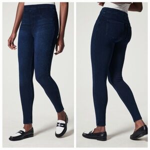 Spanx Jean-ish Ankle Leggings Twilight Rinse size XS